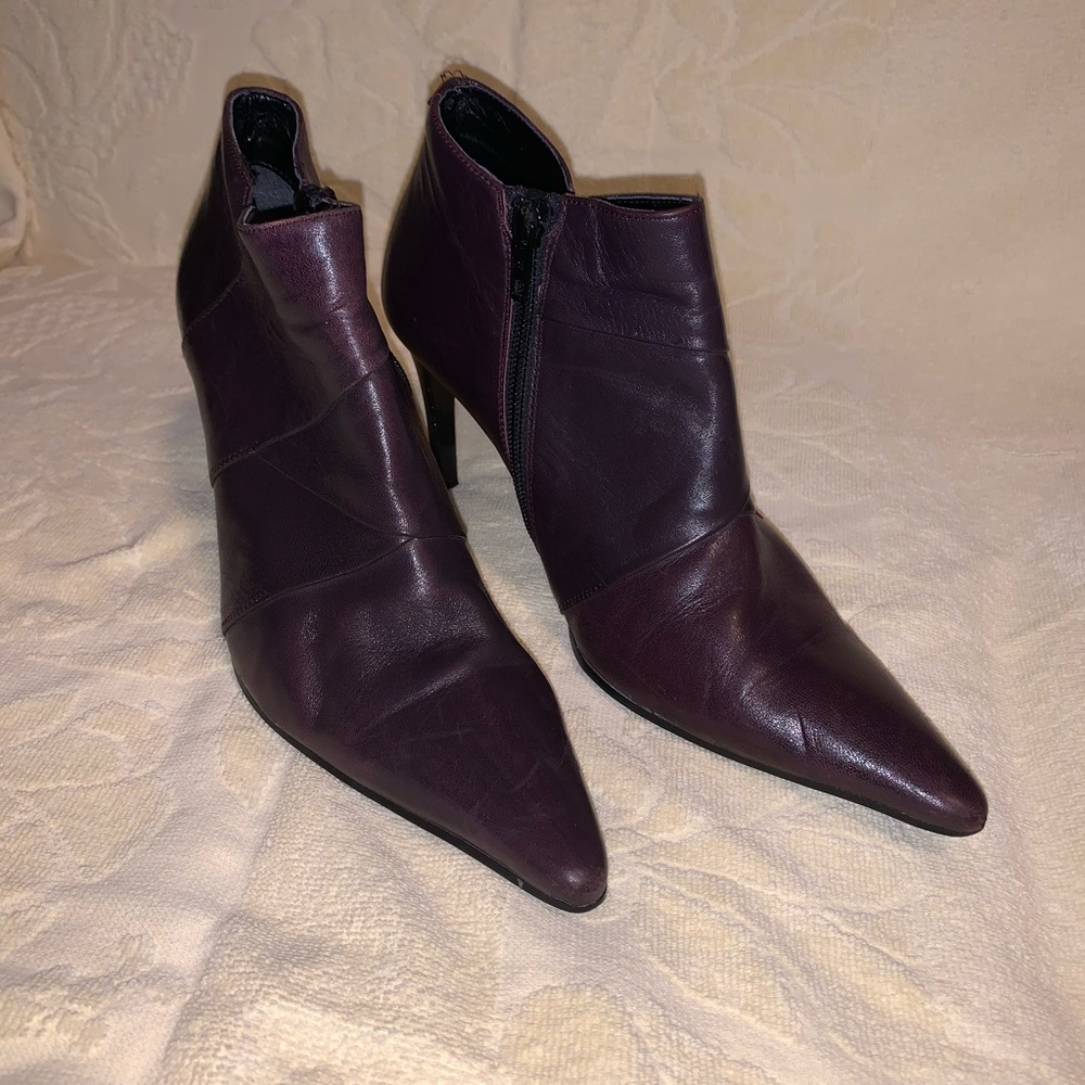 Leather shoes